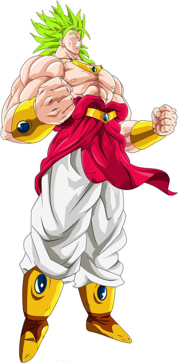 Ssj Broly Png - Dragon Ball Broly Lssj, Transparent Png PNG with transparent background
