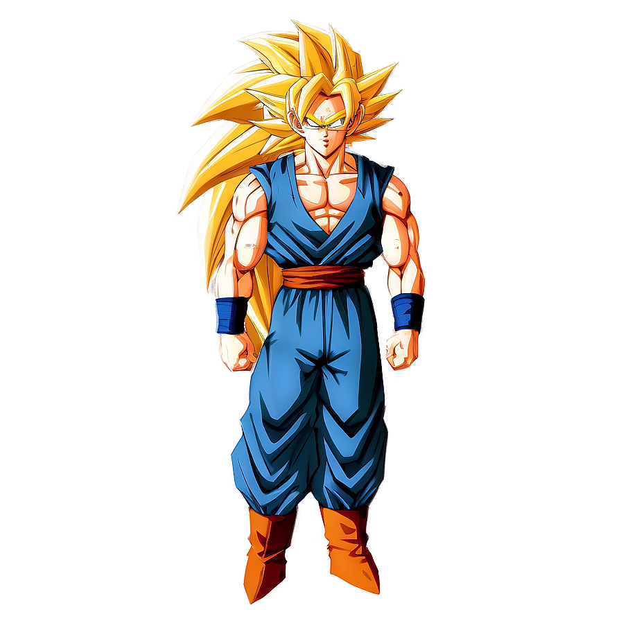 Ssj3 Goku's Iconic Look Png 59