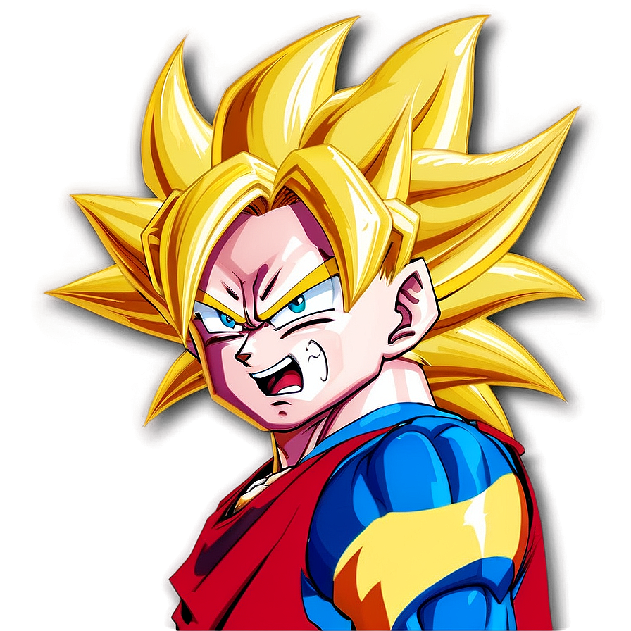 Ssj3 Goku's Intense Expression Png 06252024