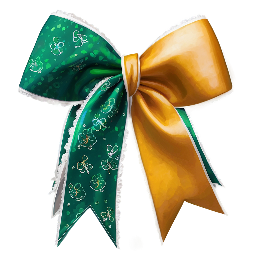 St. Patrick's Cheer Bow Png Mcr