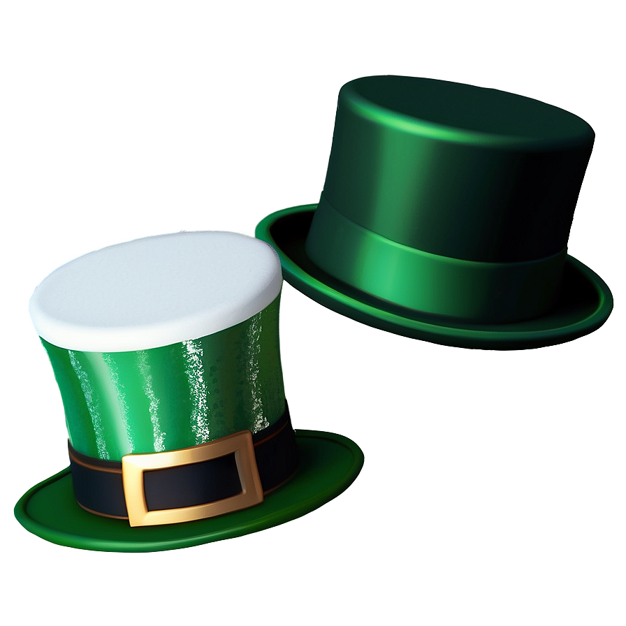 St. Patrick's Day Top Hat Png 05042024