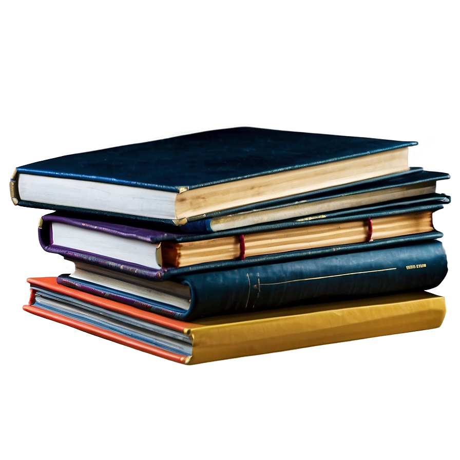 Stack of Books PNG dsm PNG with transparent background