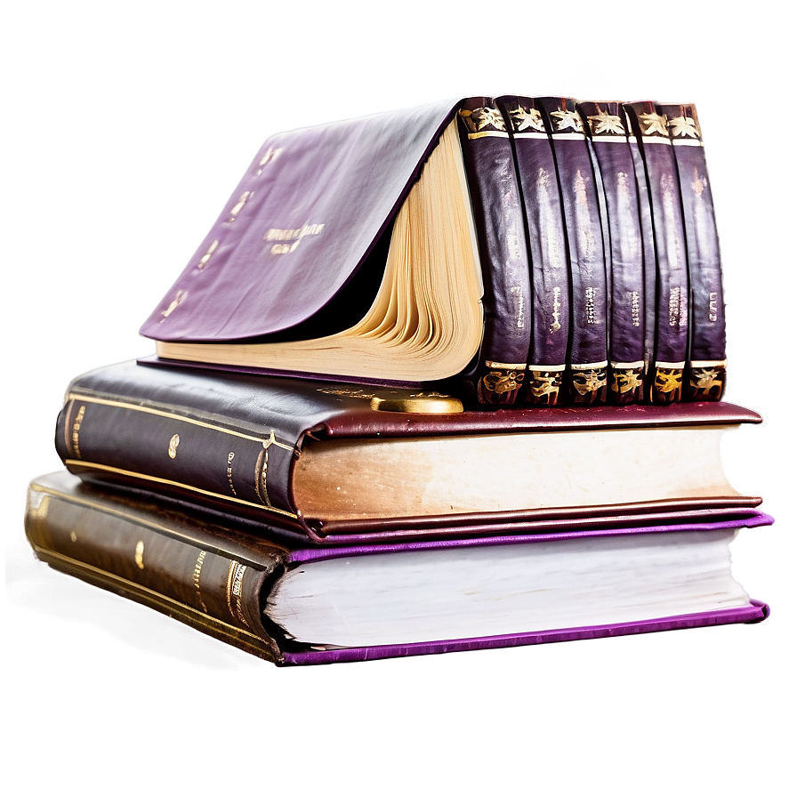 Stack Of Classic Literature Png 05252024