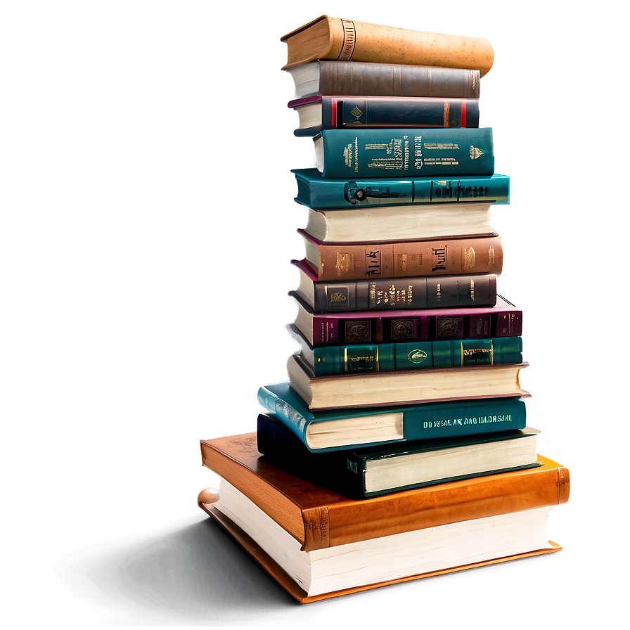 Stack Of Classic Literature Png Hdh16