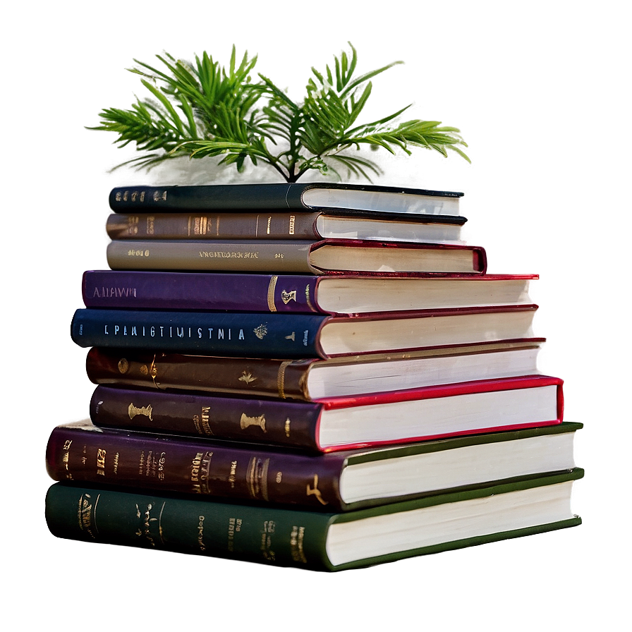 Stack Of Novels Png Dvo