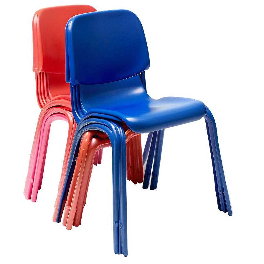 Stackable School Chair Png 06212024