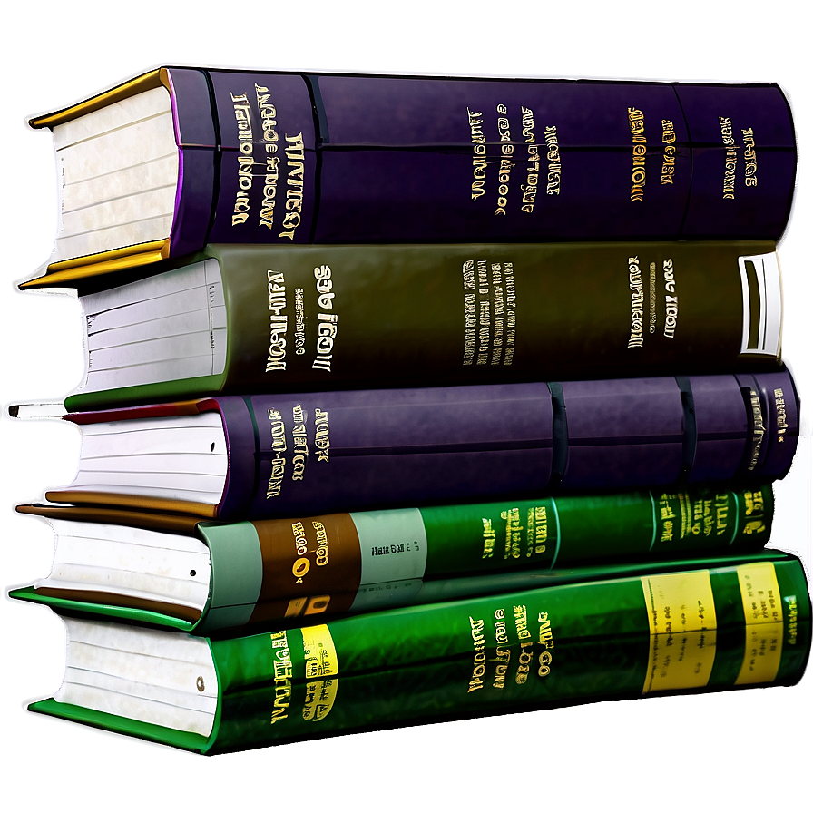 Stacked Books Image Png Reu