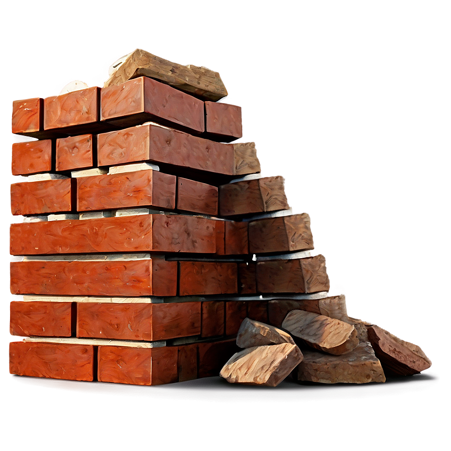 Stacked Brick Pile Png 36