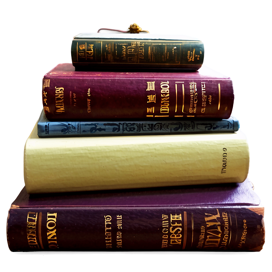 Stacked Closed Books Png 28