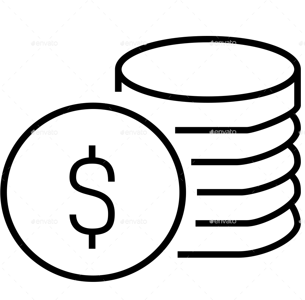 Transparent White Finance Icon, HD Png Download PNG with transparent background