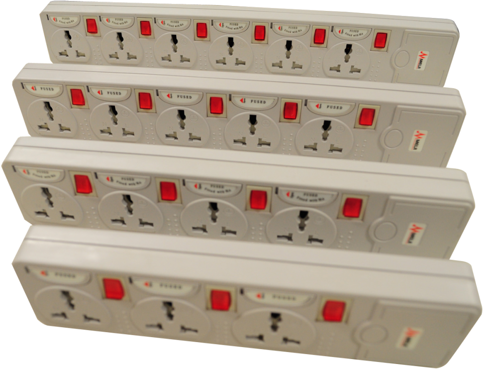 Extension Cords With Surge Protection - Power Strip, HD Png Download PNG with transparent background