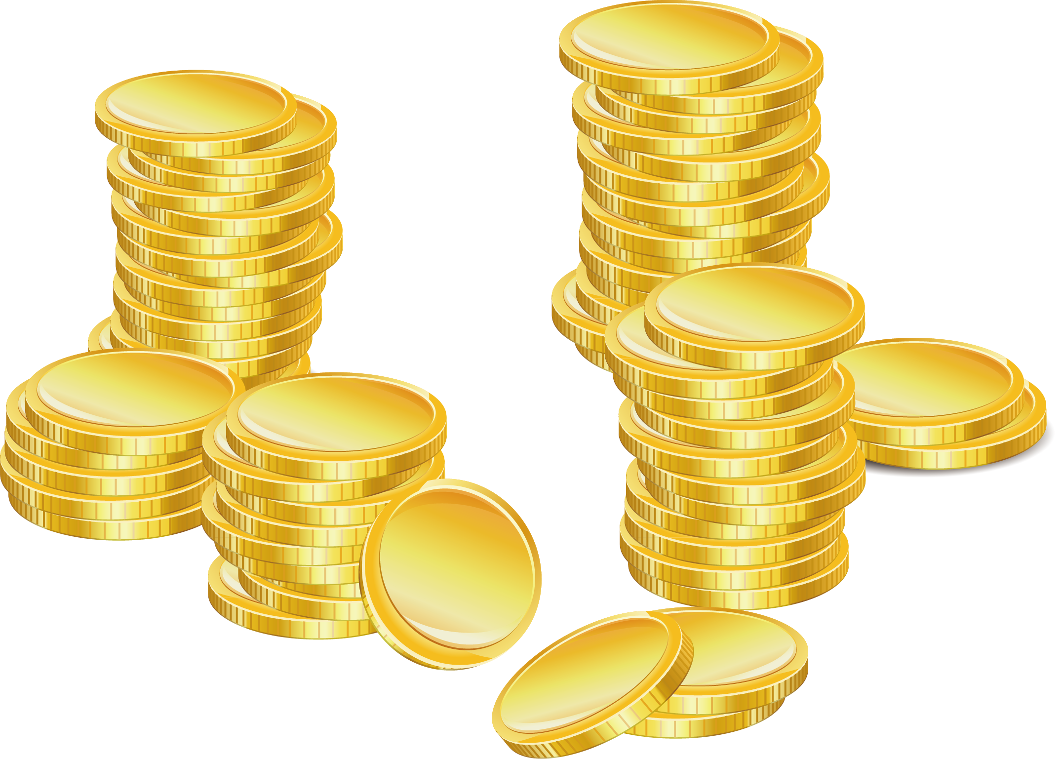 Collection Of Free Coin Vector Copper - Coins Sign, HD Png Download PNG with transparent background