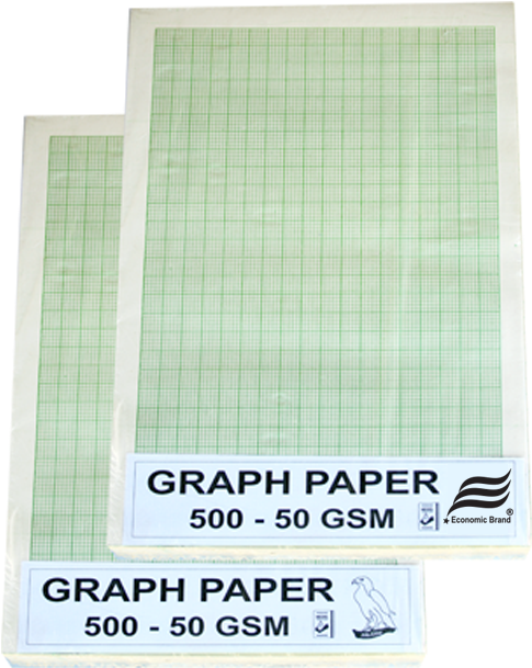 Stacked Graph Paper Packs500 Sheets