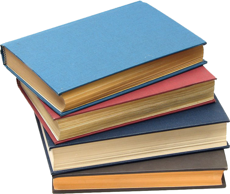 Library Book Table - Stack Of Books Blank Background, HD Png Download PNG with transparent background