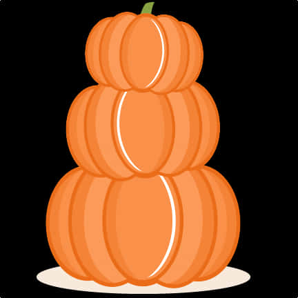 Stacked Pumpkins Graphic