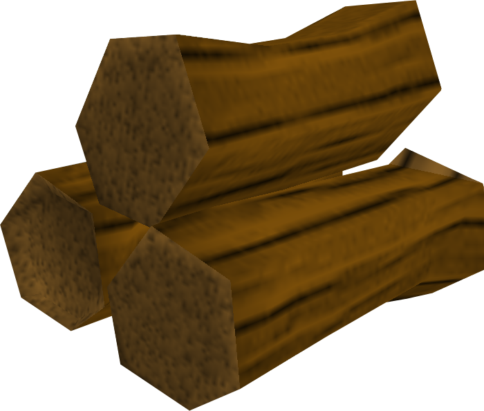 Stacked Wooden Logs3 D Render PNG with transparent background