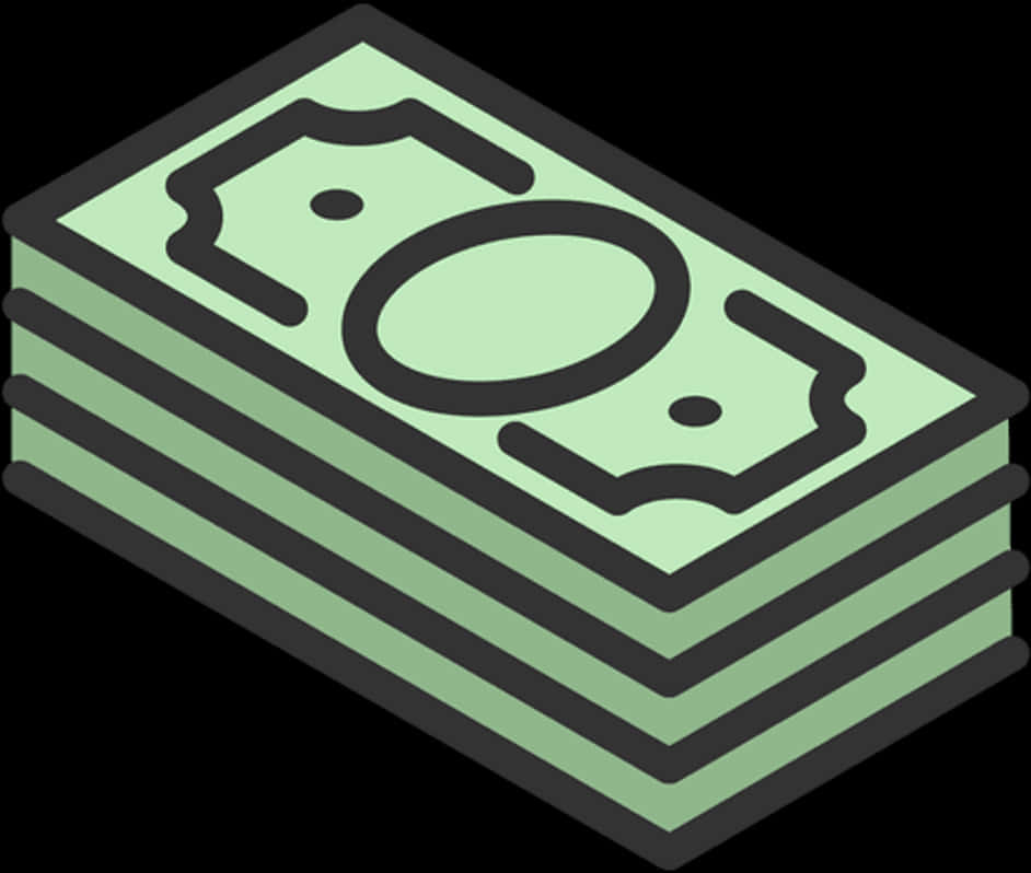 Stackof Cash Icon PNG image with a transparent background, free high-resolution download