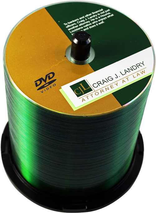 Stackof D V Ds Attorney Advertising PNG with transparent background