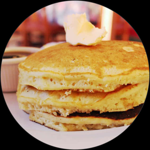 Stackof Fluffy Pancakes PNG image with a transparent background, free high-resolution download