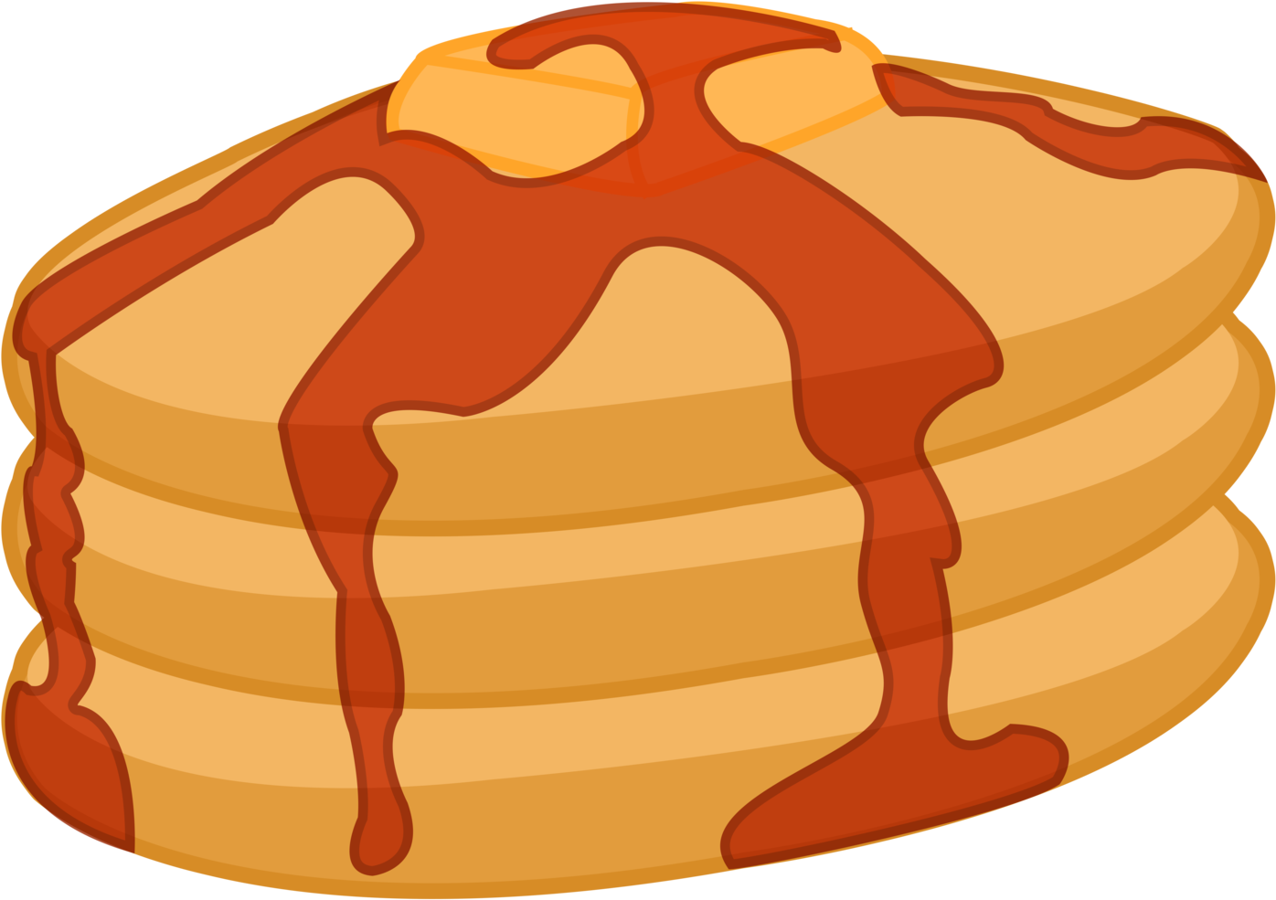 Transparent Background Pancakes Clipart, HD Png Download PNG with transparent background