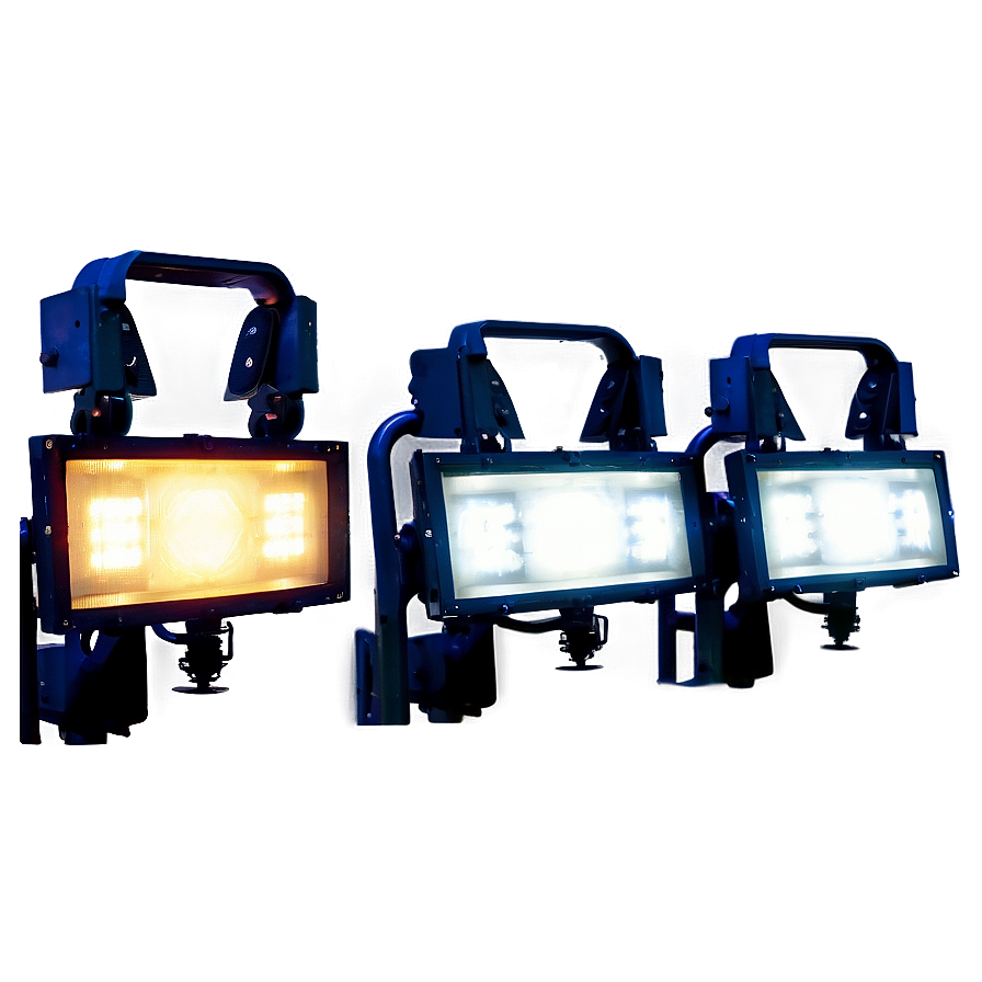 Stadium Lights On Stand Png Xpf24