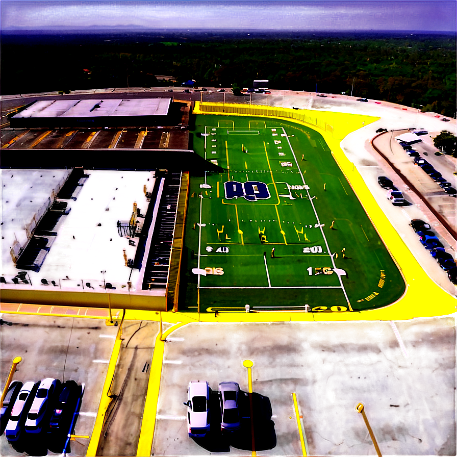 Stadium Parking Lot View Png Nrj64