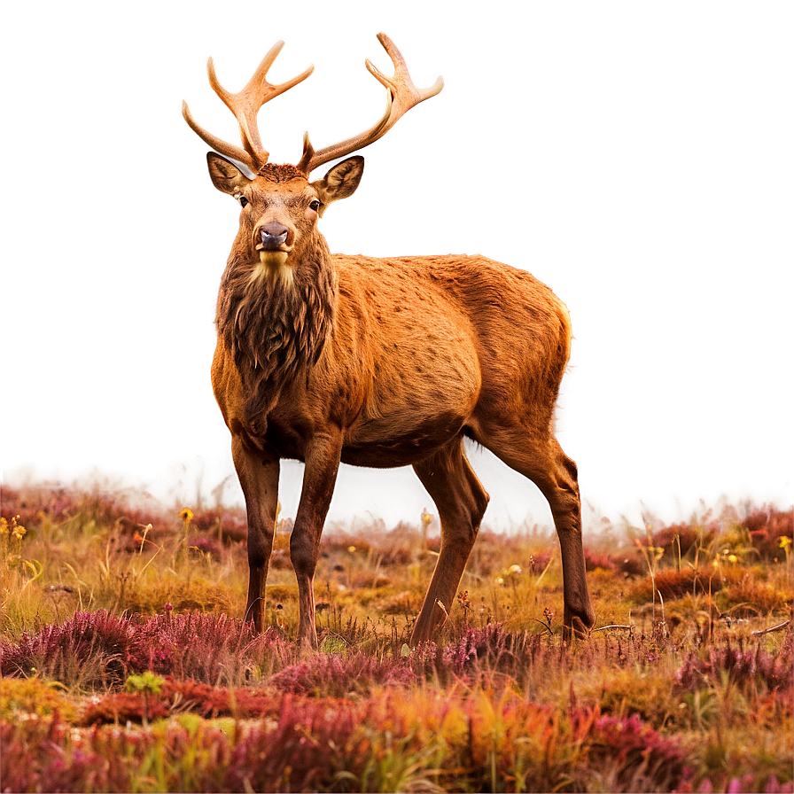 Stag In The Woods Png 06292024