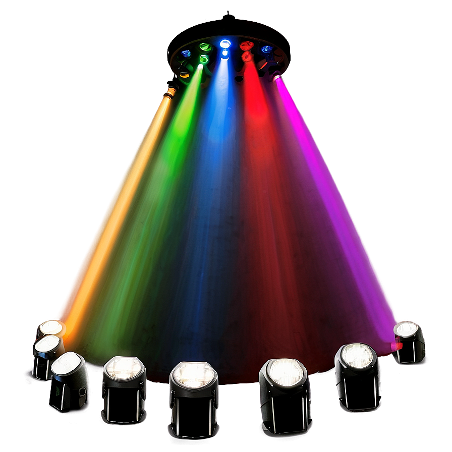 Stage Light Color Png Kcf25