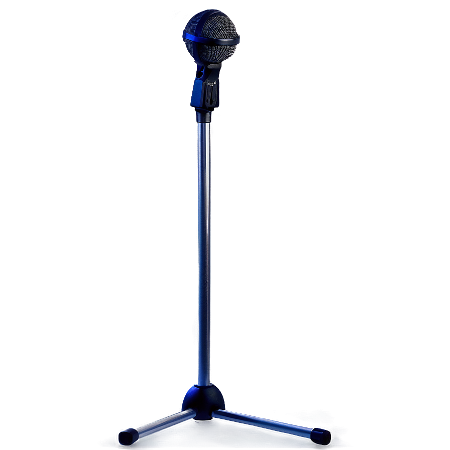 Stage Microphone On Stand Png Khc54