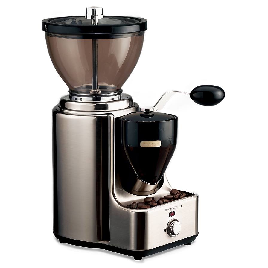 Stainless Steel Coffee Grinder PNG wtc PNG with transparent background