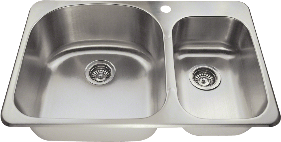 Double Bowl Kitchen Sink, HD Png Download PNG with transparent background