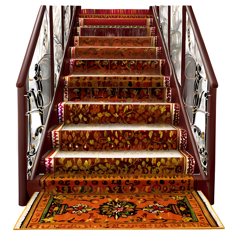 Staircase With Carpet Png Evo