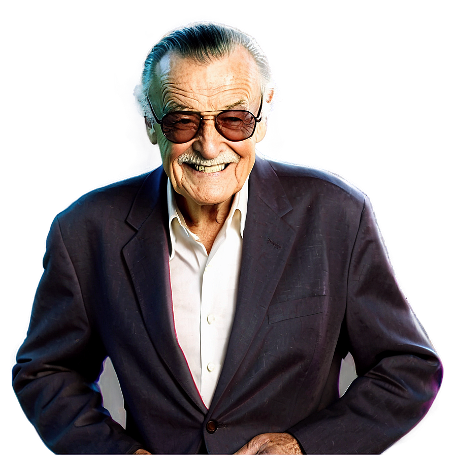 Stan Lee Cartoon Character Png Oum27