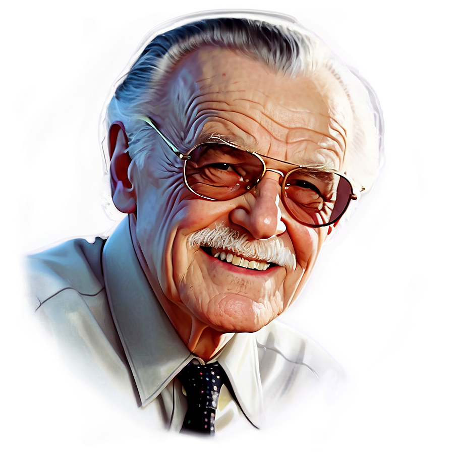 Stan Lee Dynamic Drawing Png Xve67