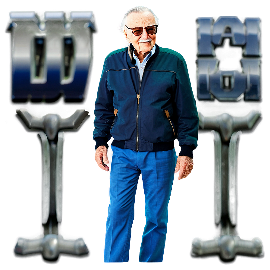 Stan Lee In Marvel Studio Png Wcs35