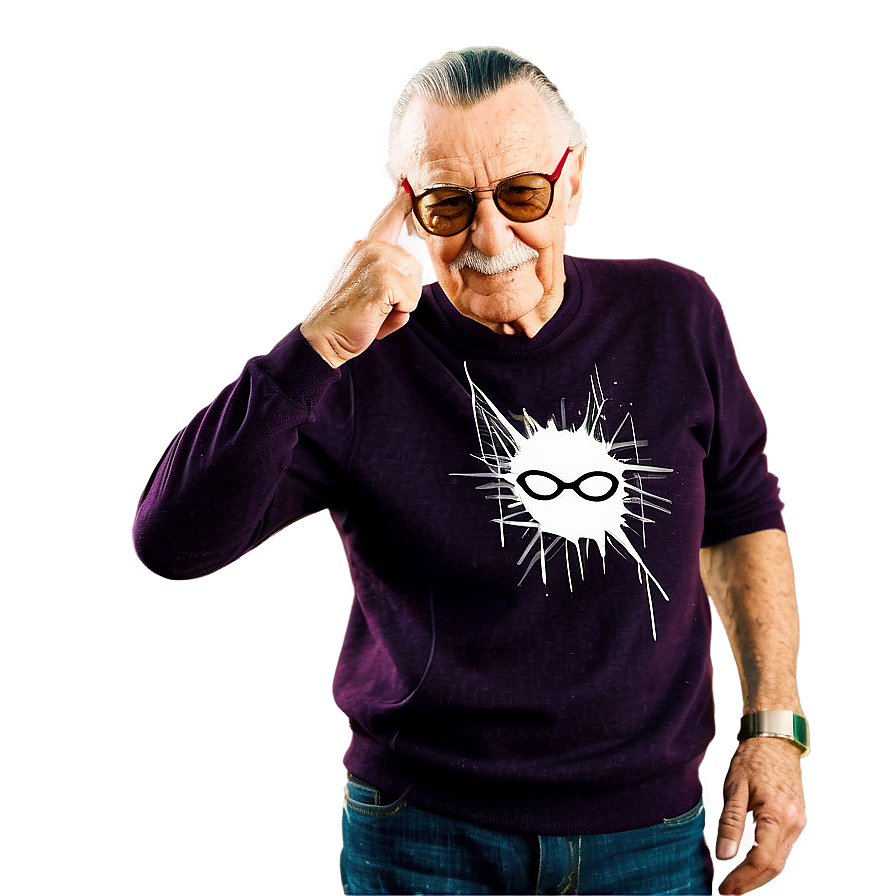 Stan Lee Marvel Editor Png Nxu83