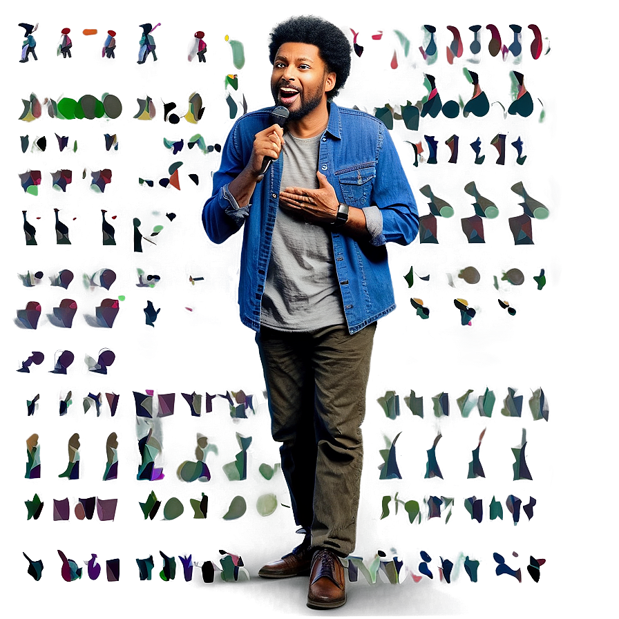 Stand-up Comedian PNG kpo PNG image with a transparent background, free high-resolution download