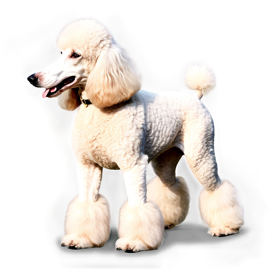 Standard Poodle Image PNG ihq PNG with transparent background