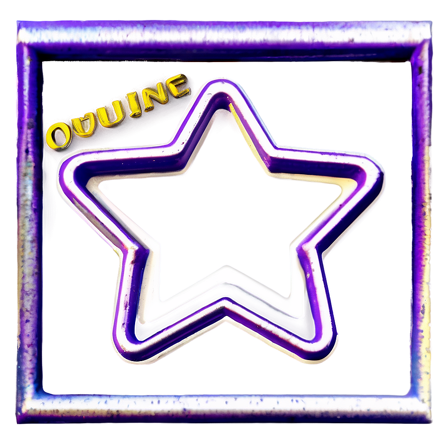 Star Frame Outline Png 05252024