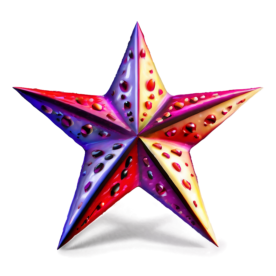 Star Outline Design Png 05252024