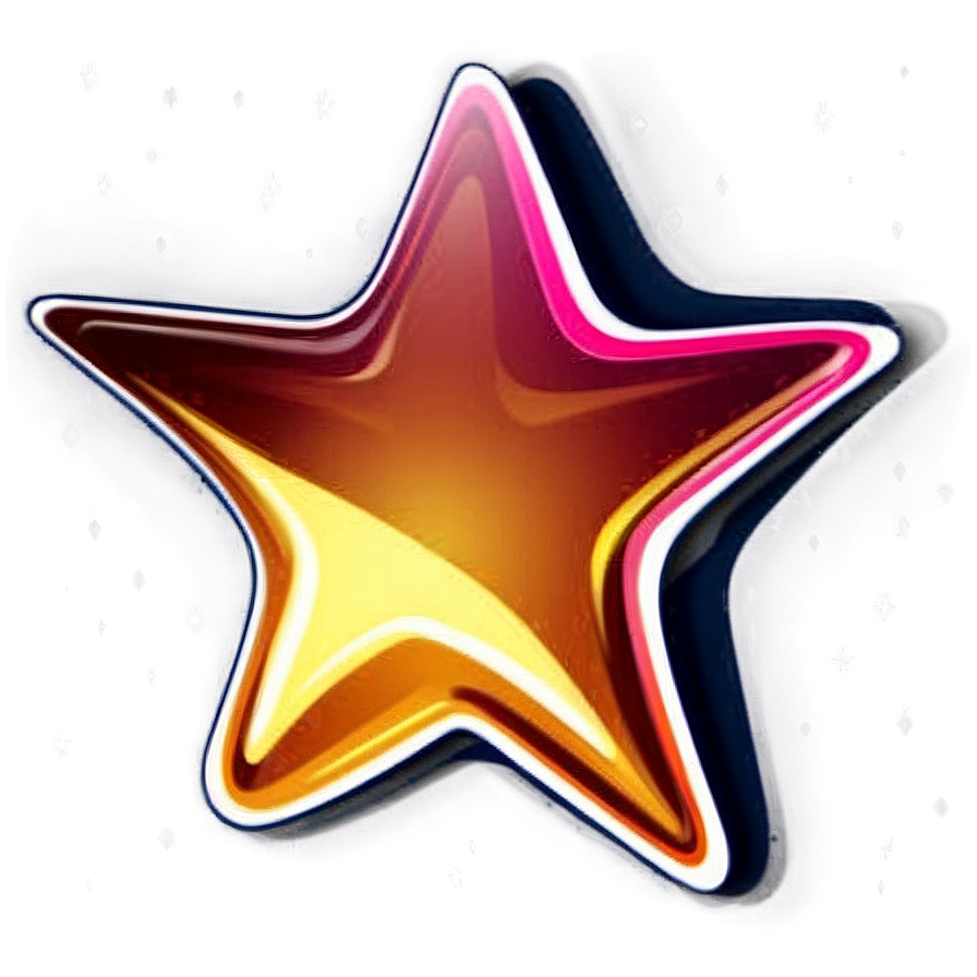 Star Sticker Design Png 06132024