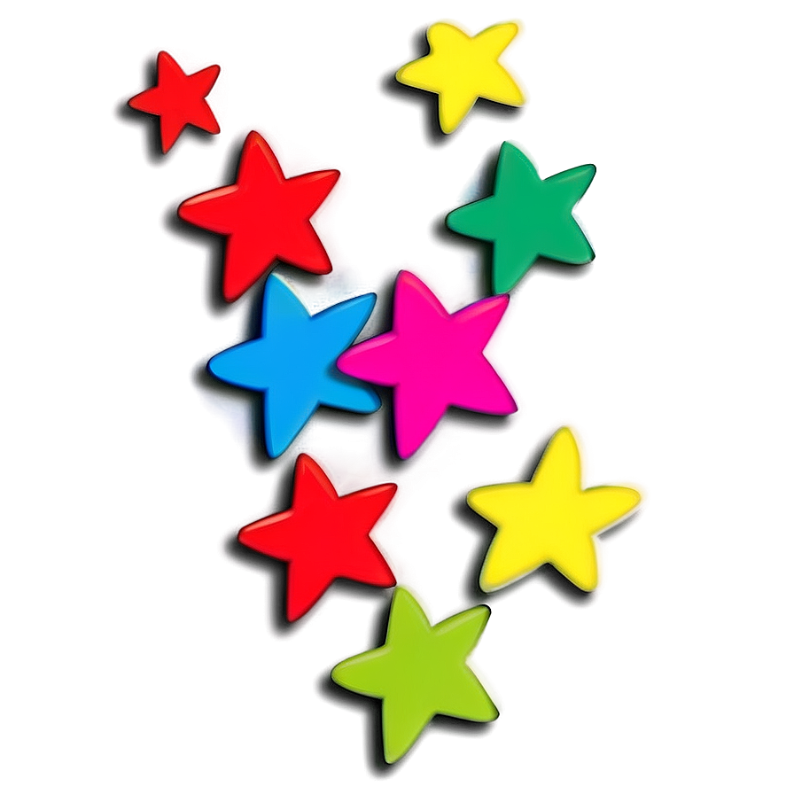 Star Sticker For Crafts Png Vgi39