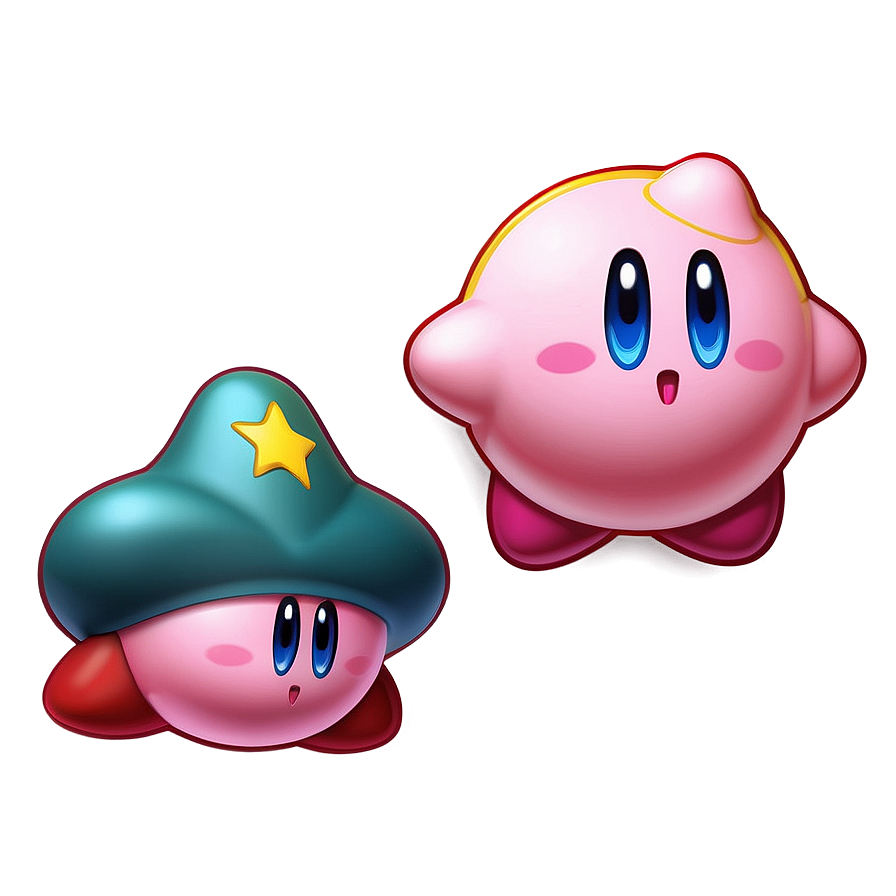 Star-themed Kirby Png Download 05232024