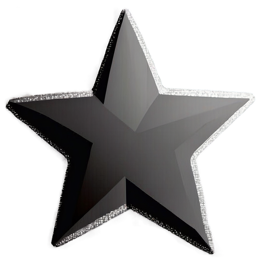 Star Vector Silhouette PNG vdj PNG image with a transparent background, free high-resolution download
