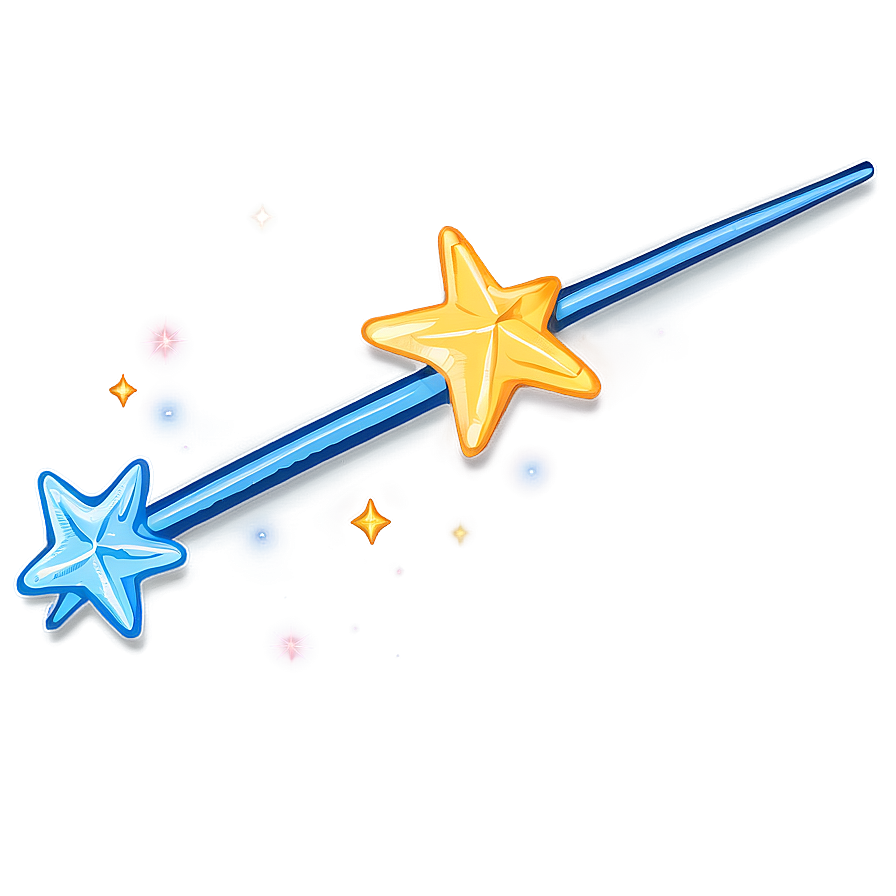 Star Wand Illustration Png Bgd