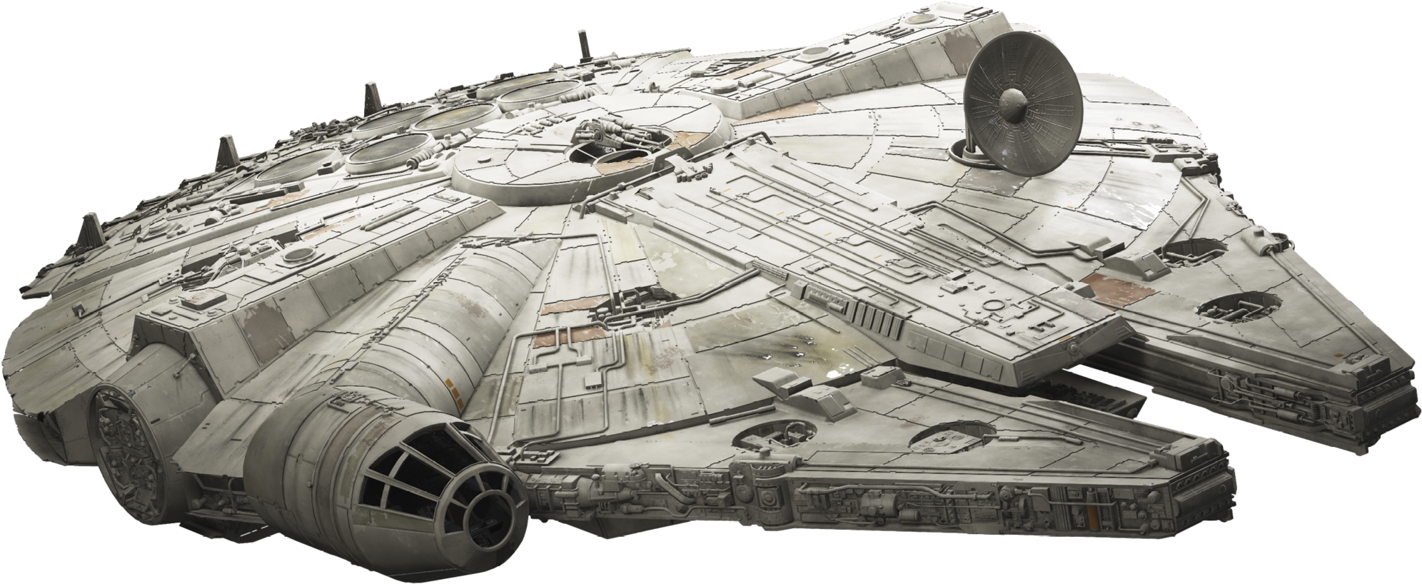 Star Wars Battlefront Wiki - Transparent Background Millennium Falcon Png, Png Download PNG with transparent background