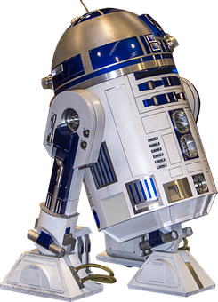 Star Wars R2 D2 Droid PNG image with a transparent background, free high-resolution download