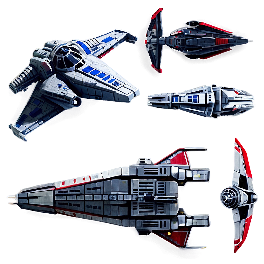 Star Wars Ships PNG 06112024 PNG with transparent background