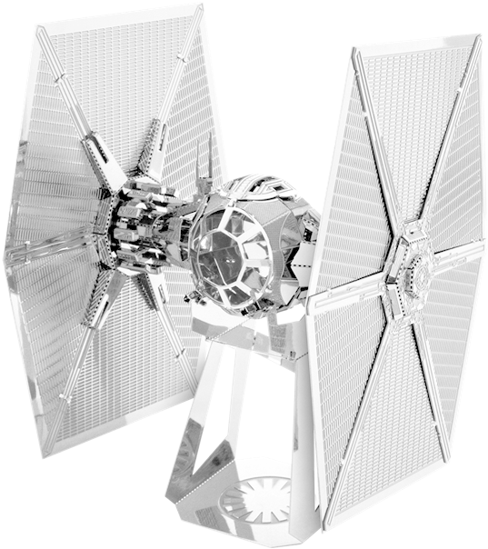 Picture Of First Order Special Forces Tie Fighter - Star Wars Tie Fighter Metal, HD Png Download PNG with transparent background