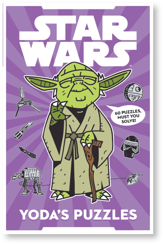 Star Wars Yodas Puzzles Book Cover